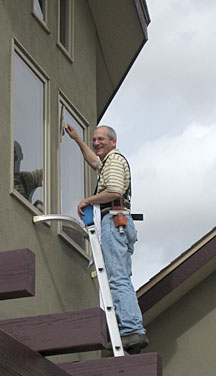 window washing